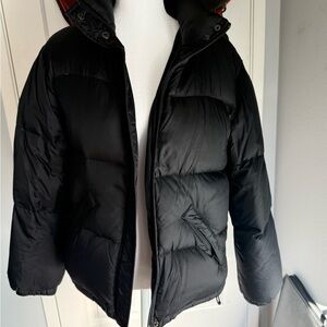 Club Monaco Black Puffer Jacket